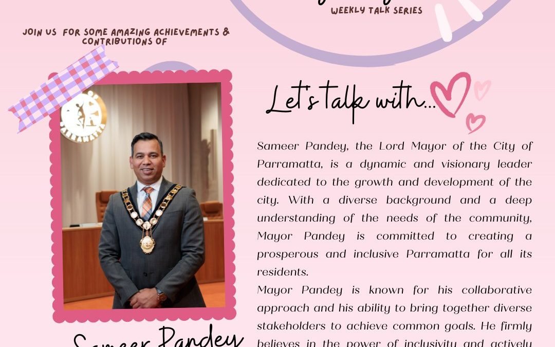 Lord Mayor Sameer Pandey – City of Parramatta