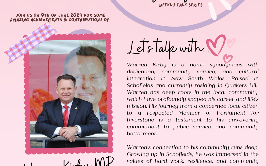 Warren Kirby: Bridging Cultures and Building Connections