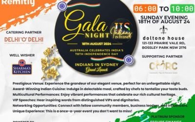 A Night to Remember: Indians in Sydney Gala Event Celebrates Community and Culture